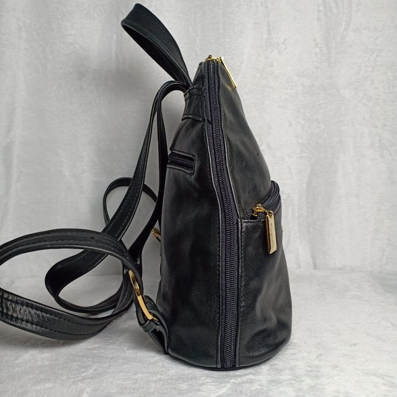 Tignanello Small vintage style leather backpack - Picture 4 of 10